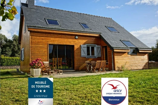 La maison et sa terrasse exposée plein sud !