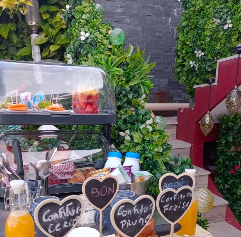 Petits-déjeuners inclus