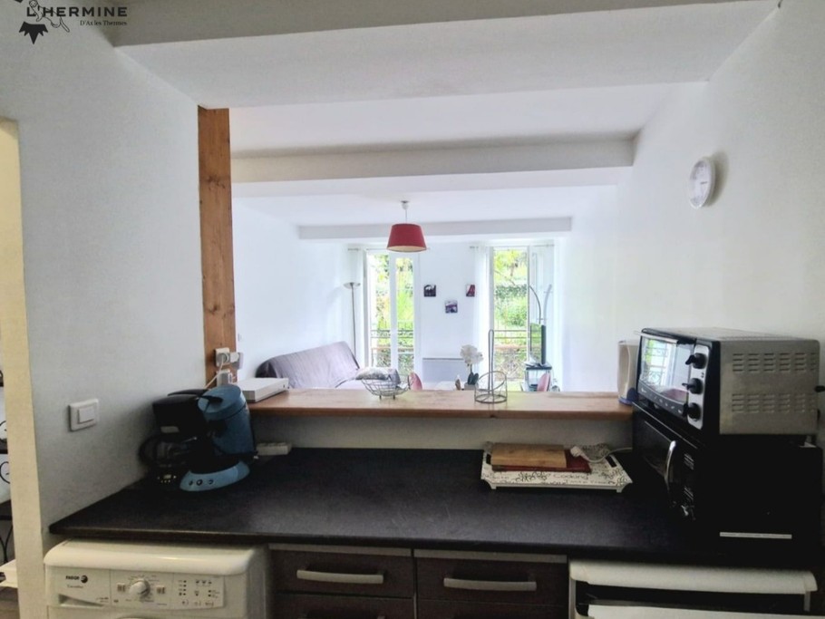 pièce à vivre vue cuisine