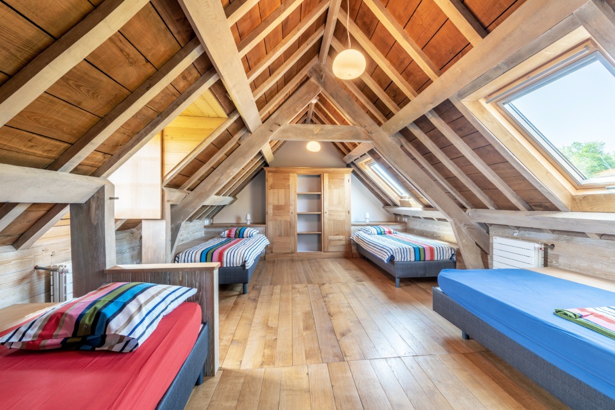 Etage: espace nuit pour 4 personnes