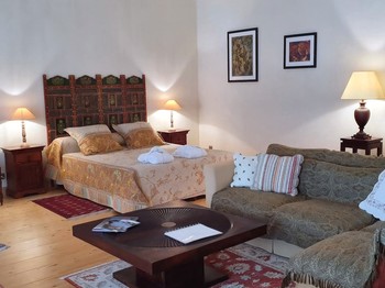 La chambre Ashoka à l'étage