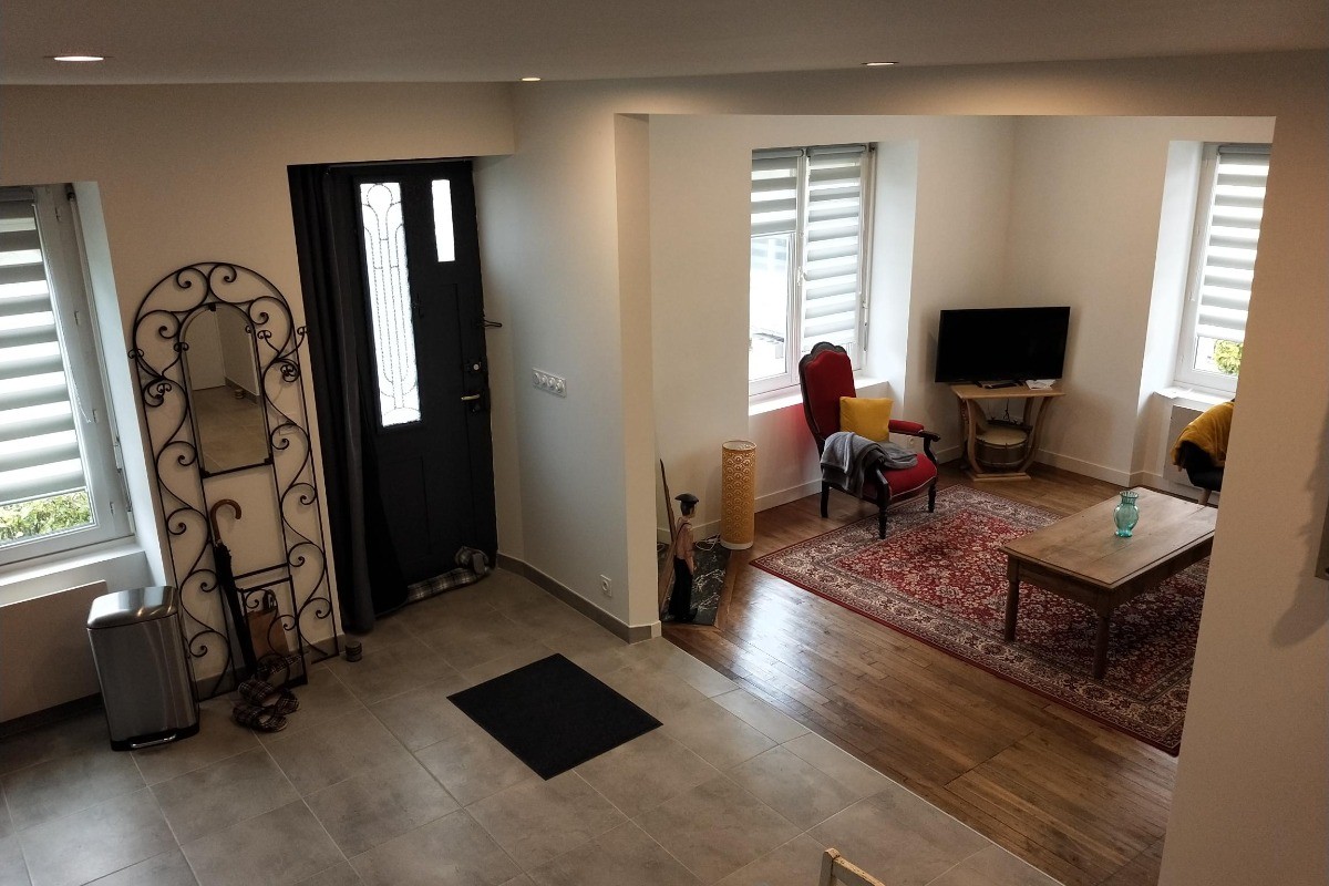 L'entrée.