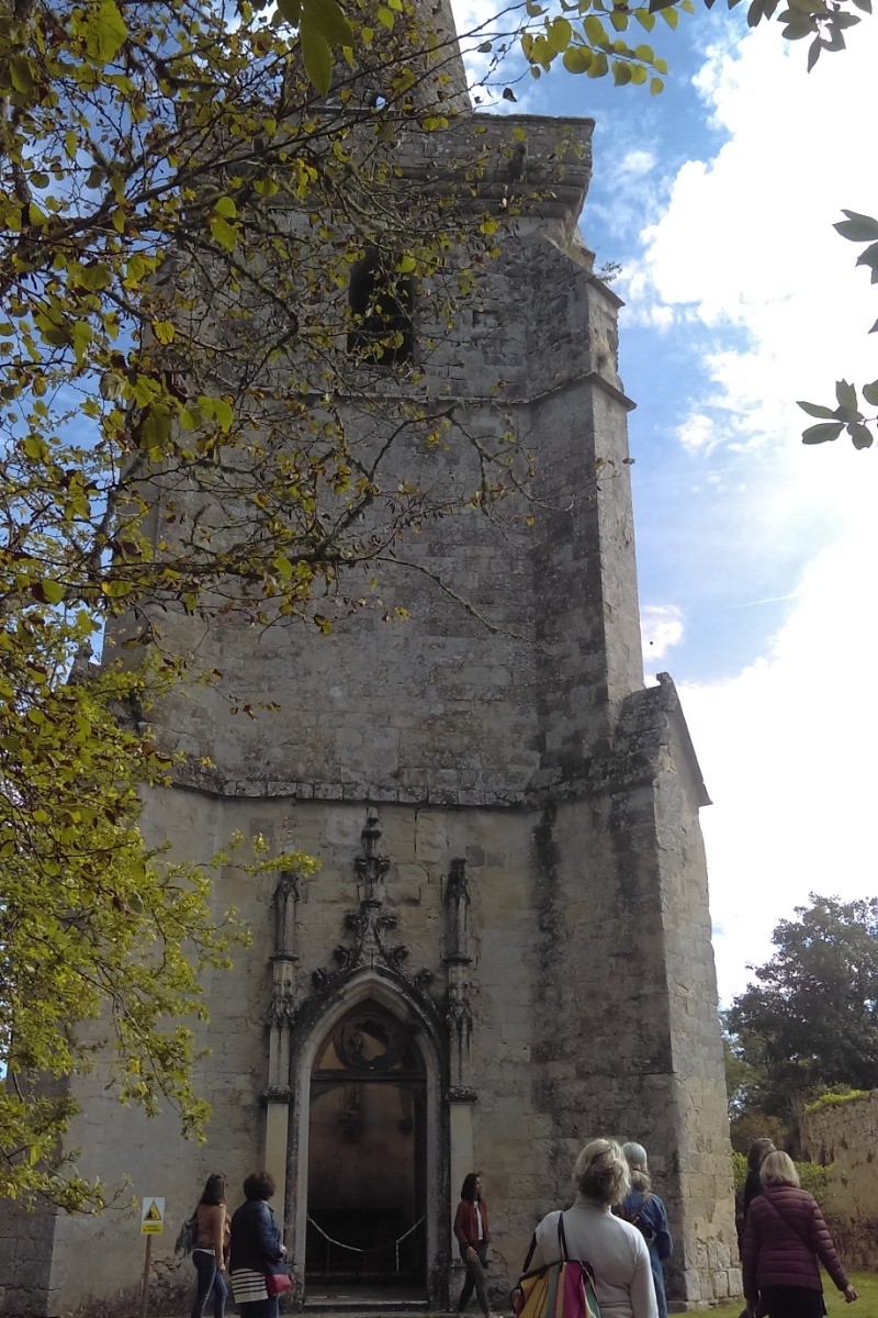 Le parc du chateau de Buzet
