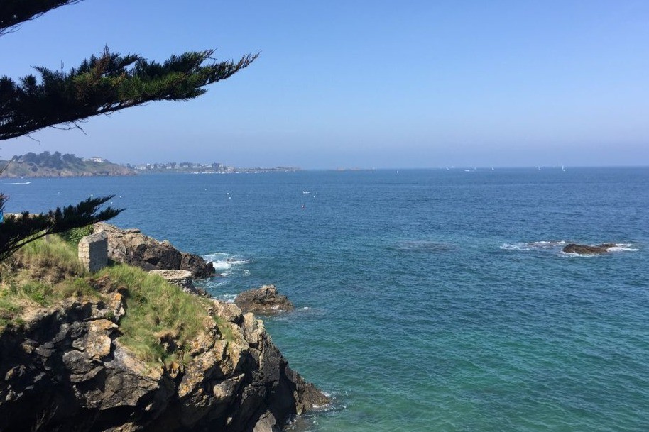 Promenade entre Saint Lunaire et Dinard, photo touristique