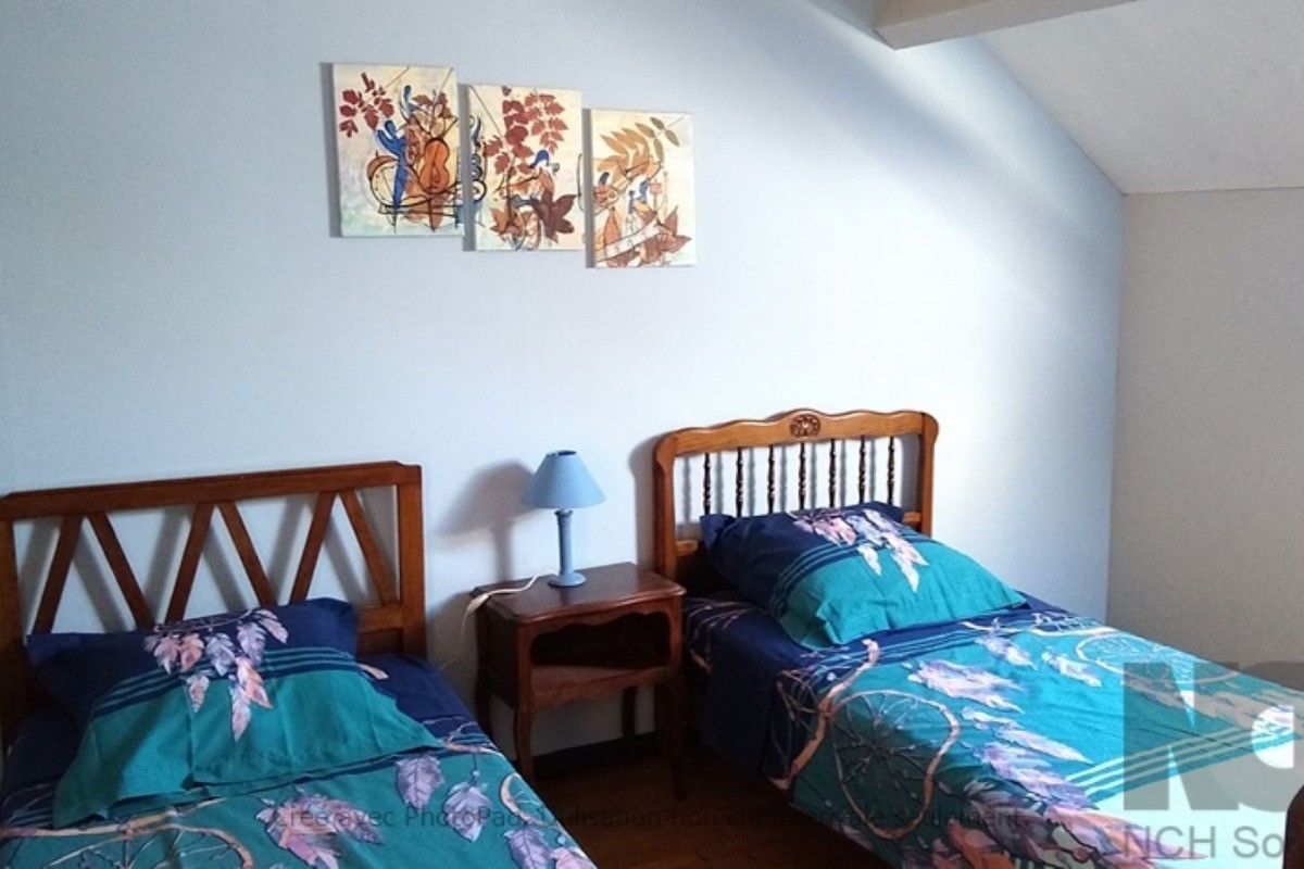 Chambre 2 personnes 2 lits jumeaux 90 cm
