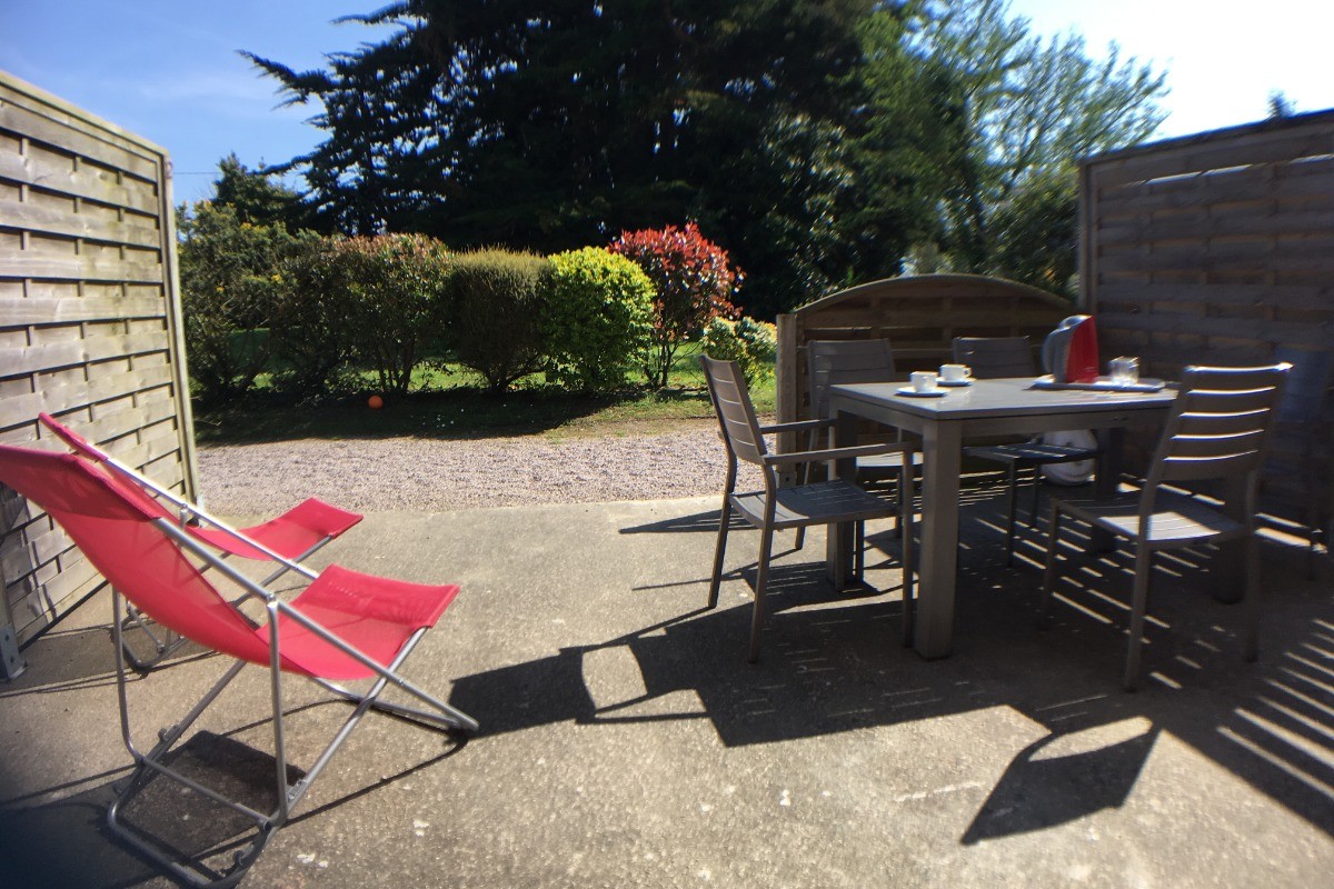 Résidence de la Carquois Fréhel gîte n°12 terrasse