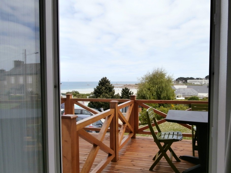 access to the sea-facing terrace from the bedroom