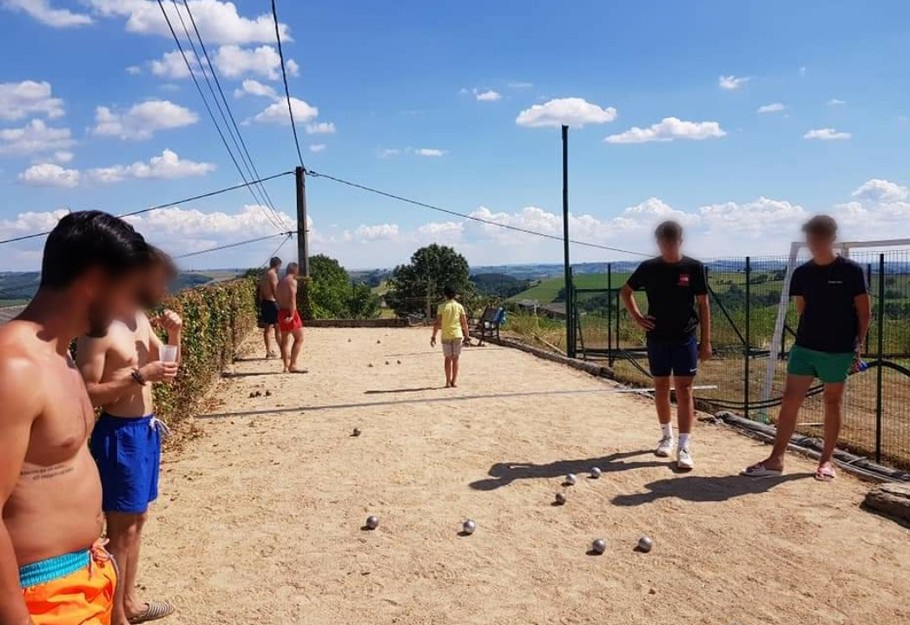 Terrain de pétanque