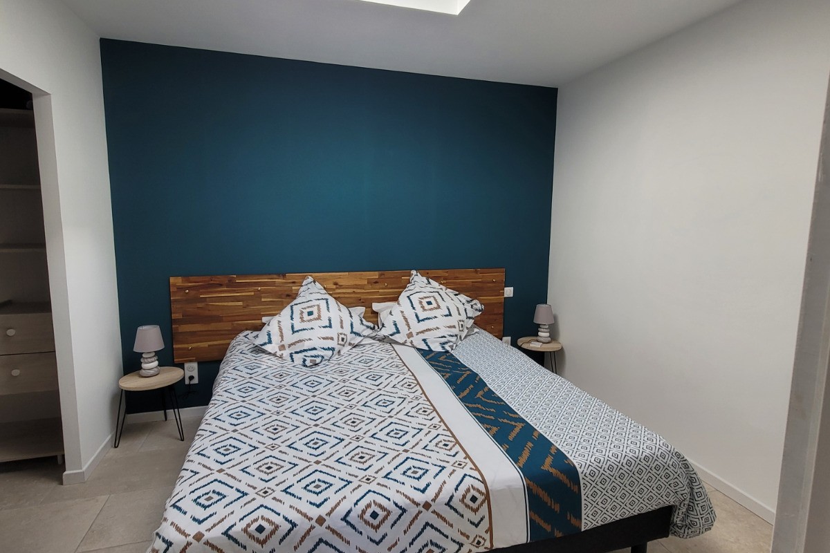 Chambre avec 1 lit de 180x200 ou 2 lits de 90x200