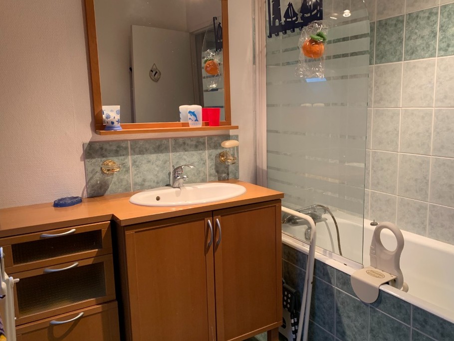 SALLE DE BAIN AVEC LAVE LINGE -2 WC SEPARES DE LA SALLE DE BAIN-