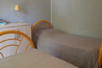 chambre communicante avec framboise: 2 lits simples