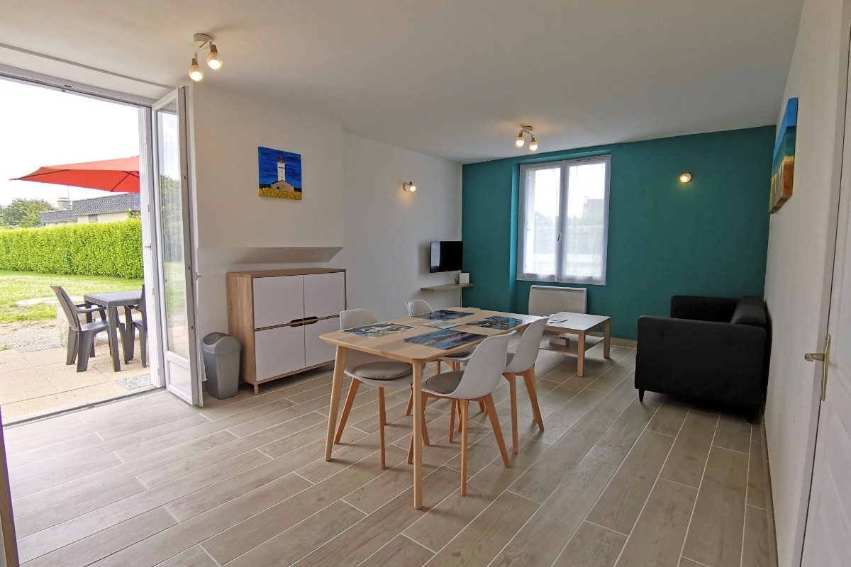 Appartement en rdc d'une maison de 2 appartements donnant sur terrasse