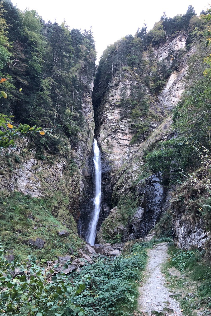 Cascade d'enfer, vallée du Lys
