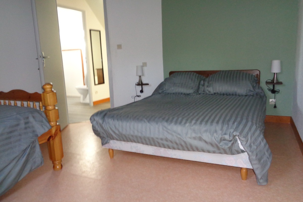 Chambre 2 pour 3 personnes