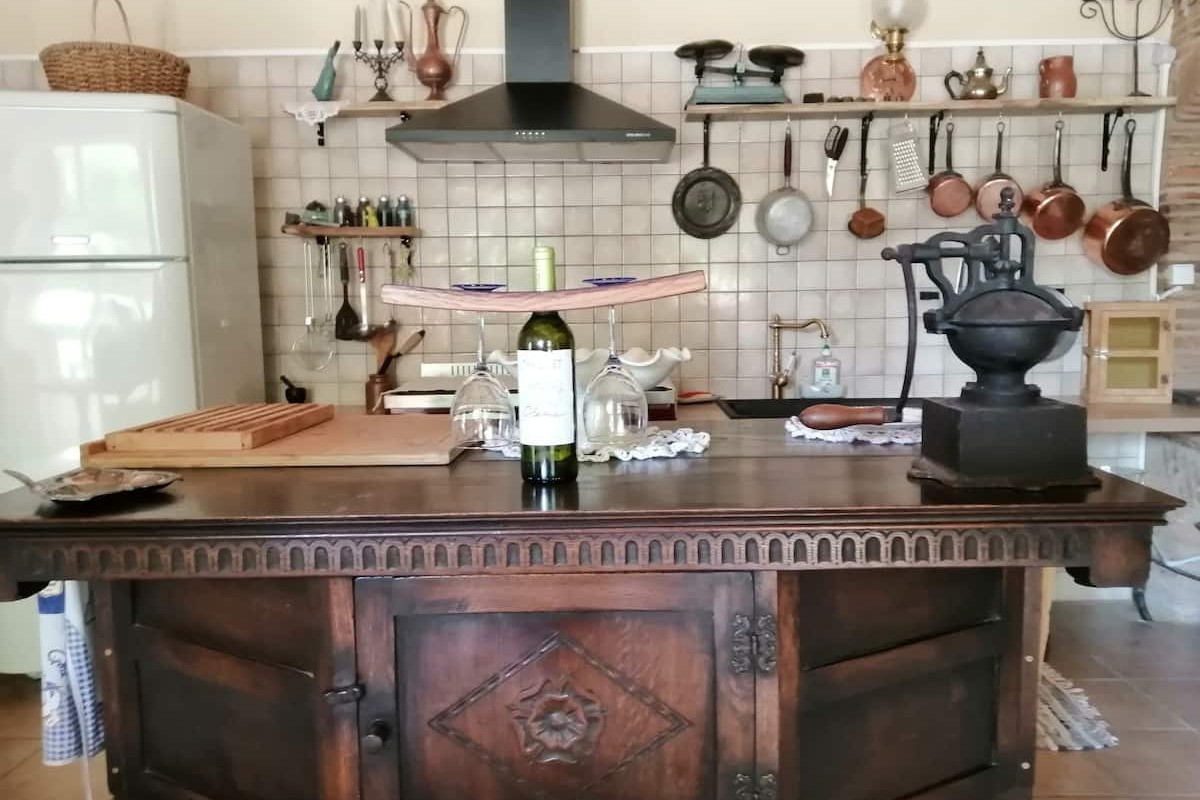 Un cadeau de bienvenue: une bouteille de vin