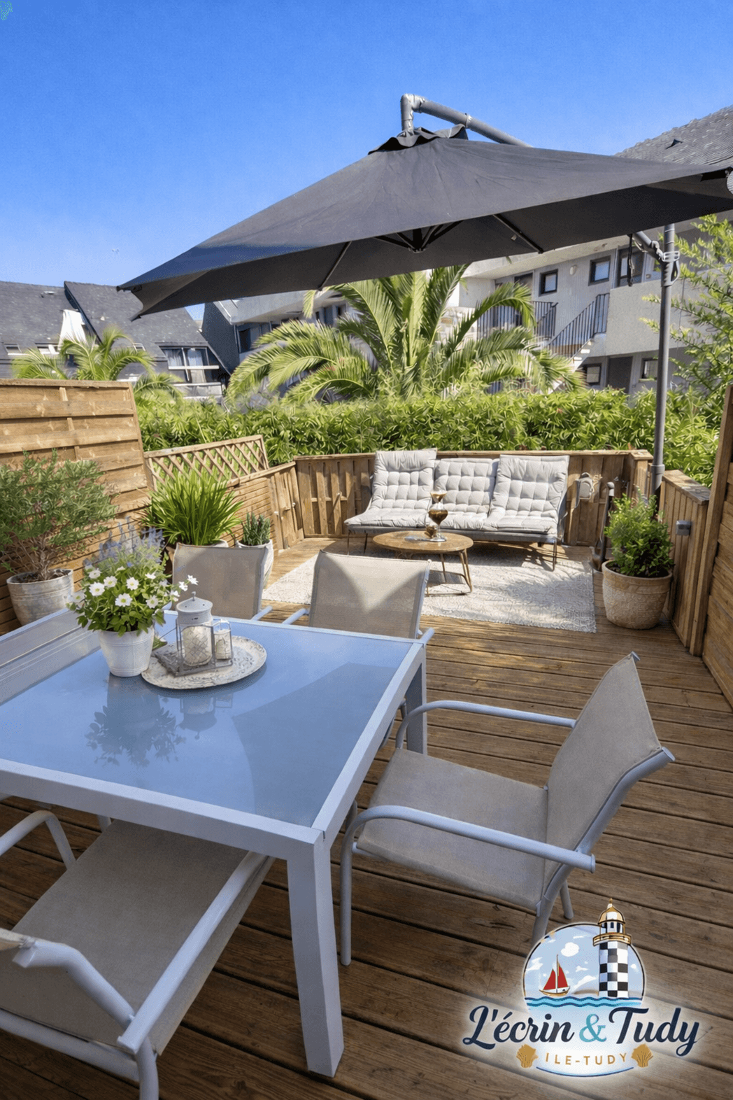Terrasse aménagée