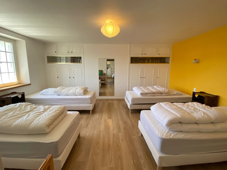 Etage 1 - Chambre 3 avec 4 lits 90X190