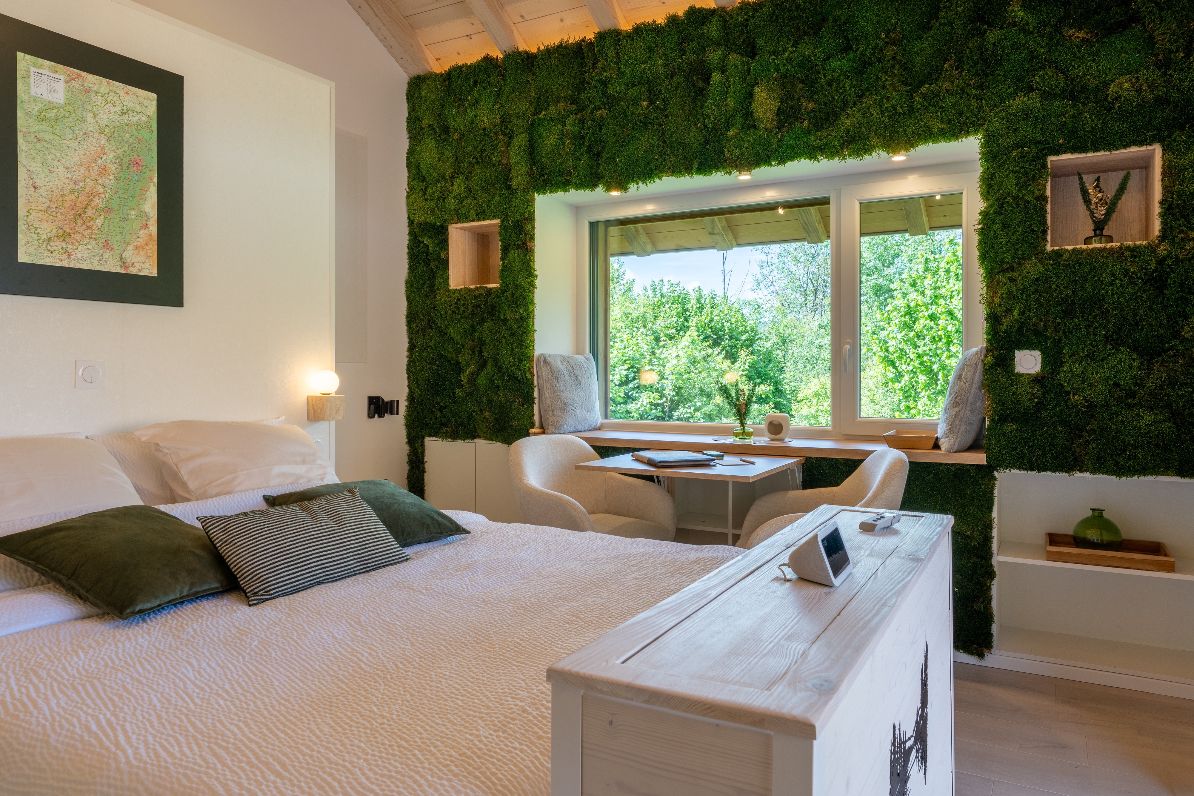 Queen-size bed (160) Scandi'Green - Domaine Epic Chalets