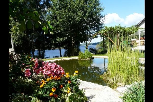 Jardin GITE NATHALIE 87120 Beaumont du Lac
