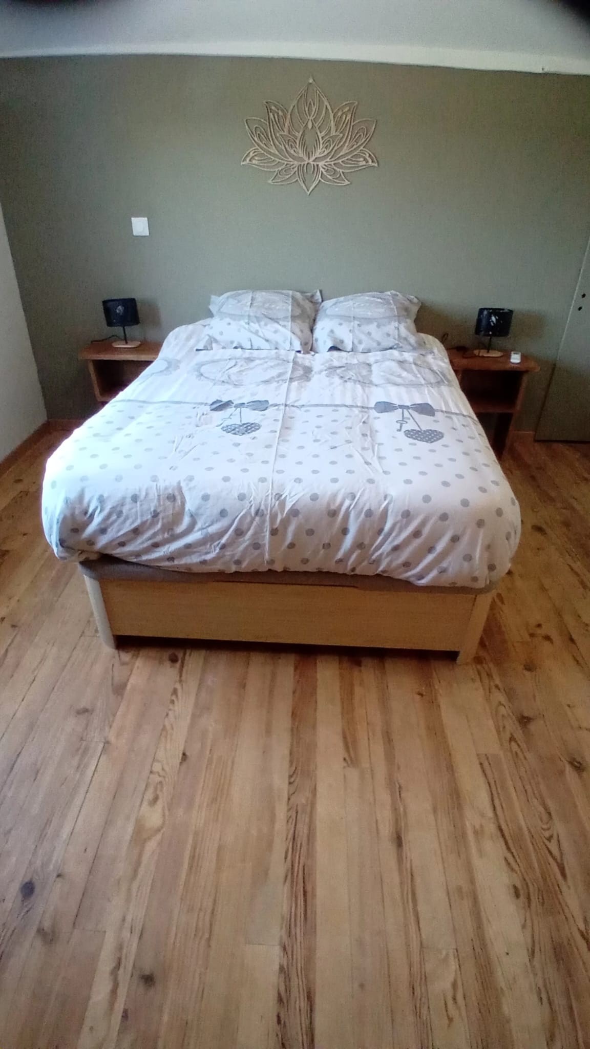 Chambre 2 étage - Gîte Le Jardin d'André, Laurède