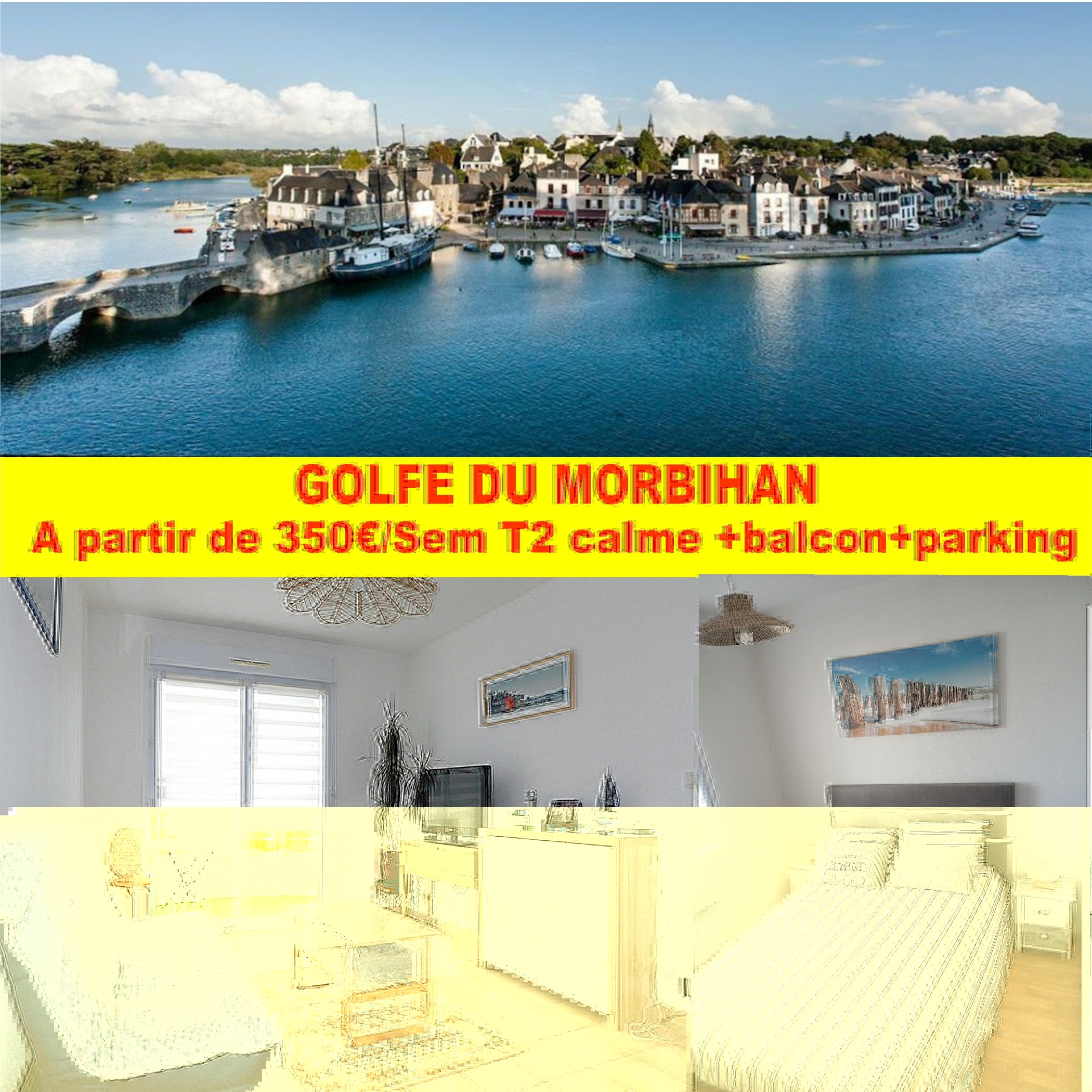 Appartement tout confort à quelques minutes des plages et activités touristiques