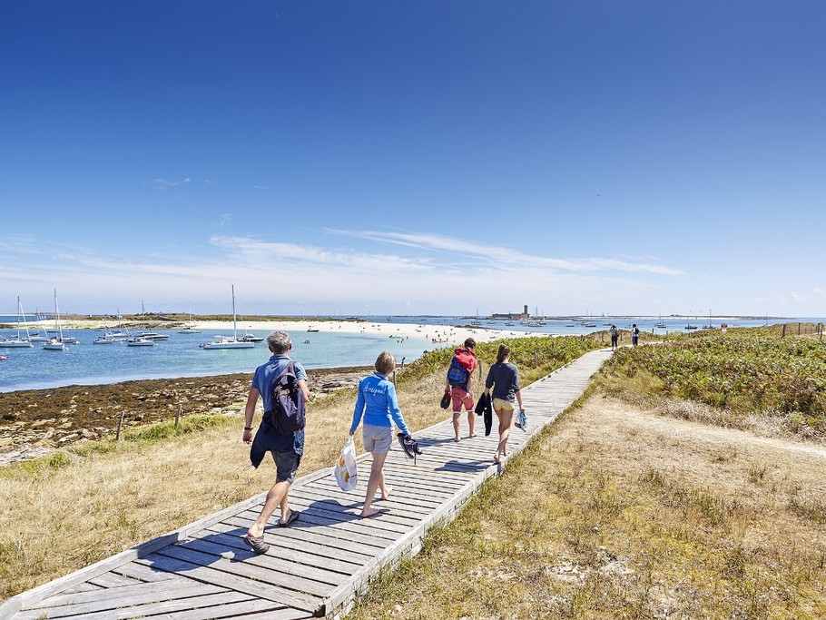 L'archipel des Glénan accessibles en bateau