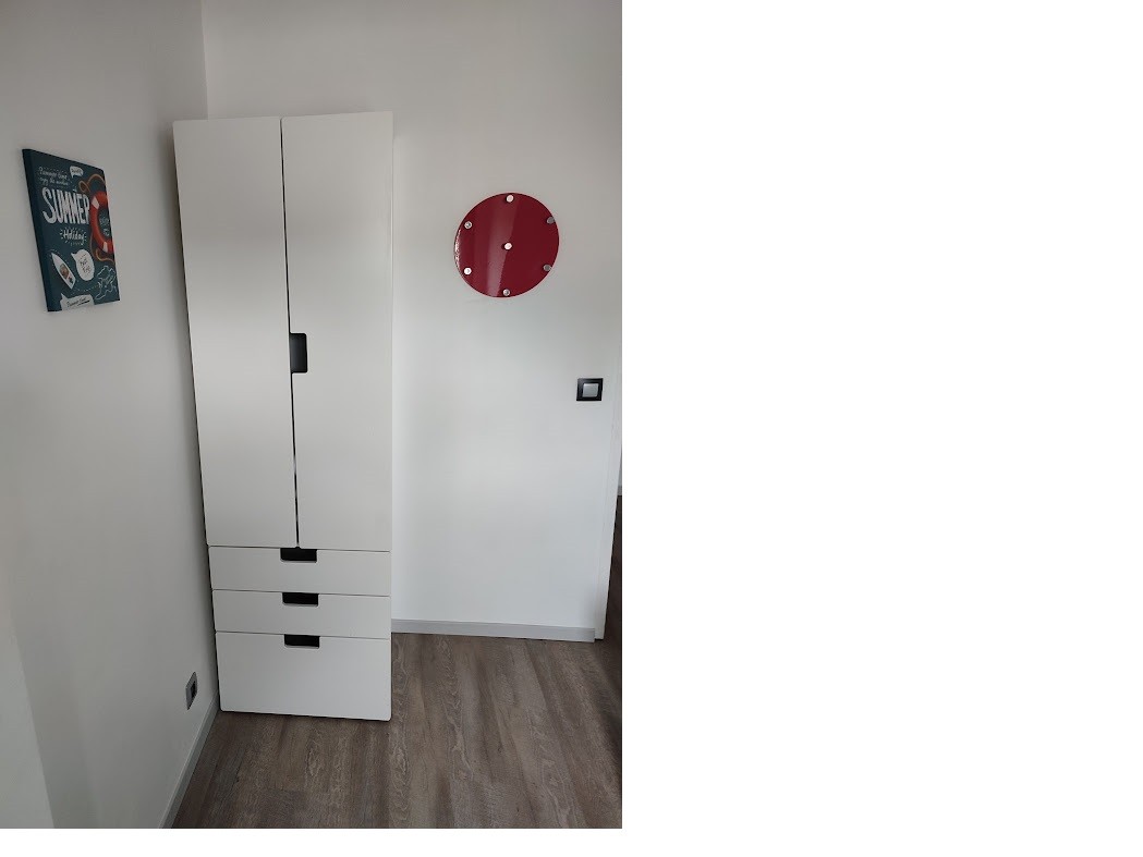 Rangement chambre lit 90