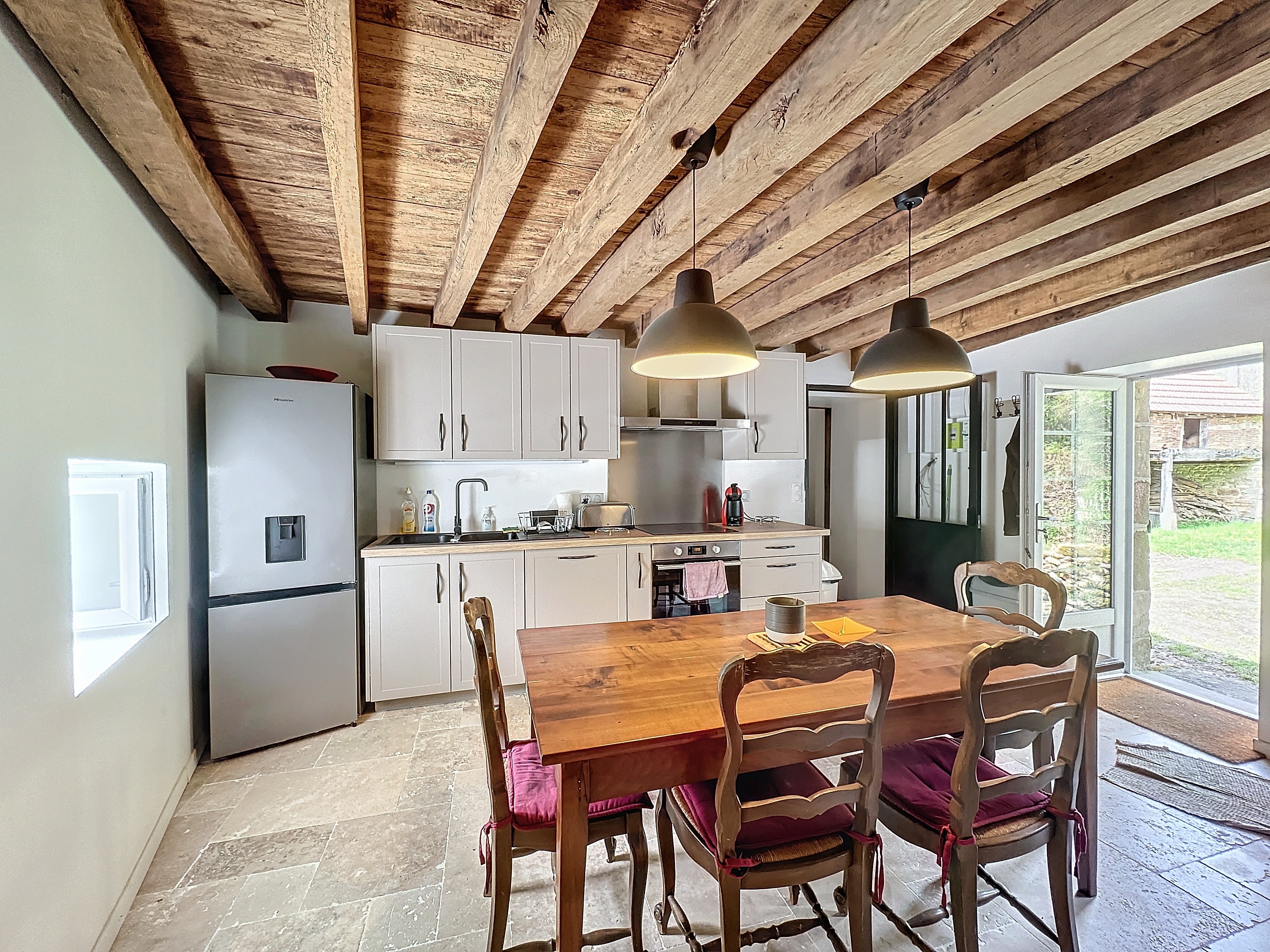 Le Moulin de Chibert - Cuisine / Salle à manger, Glénic, Creuse