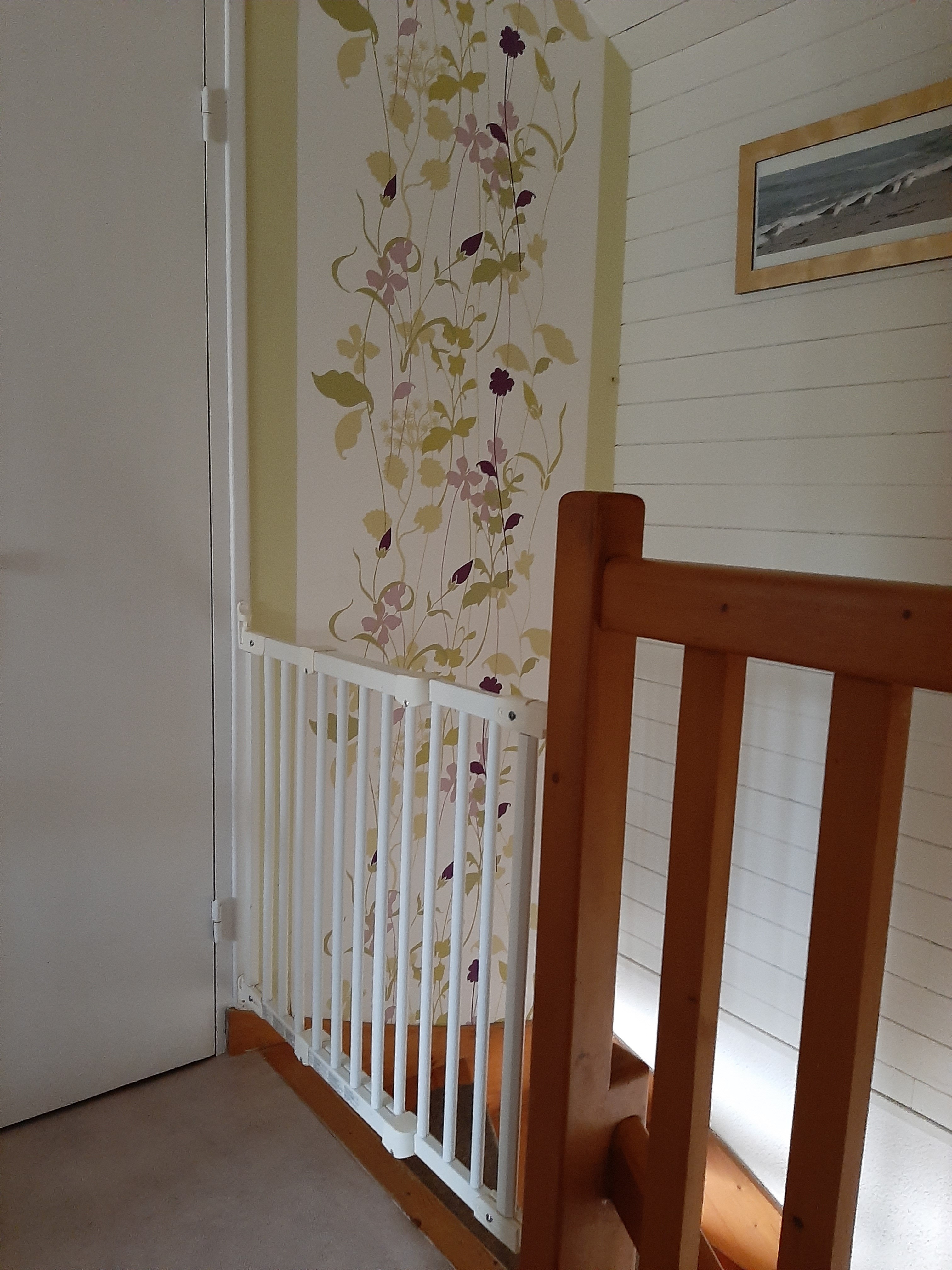 Barrière de sécurité escalier