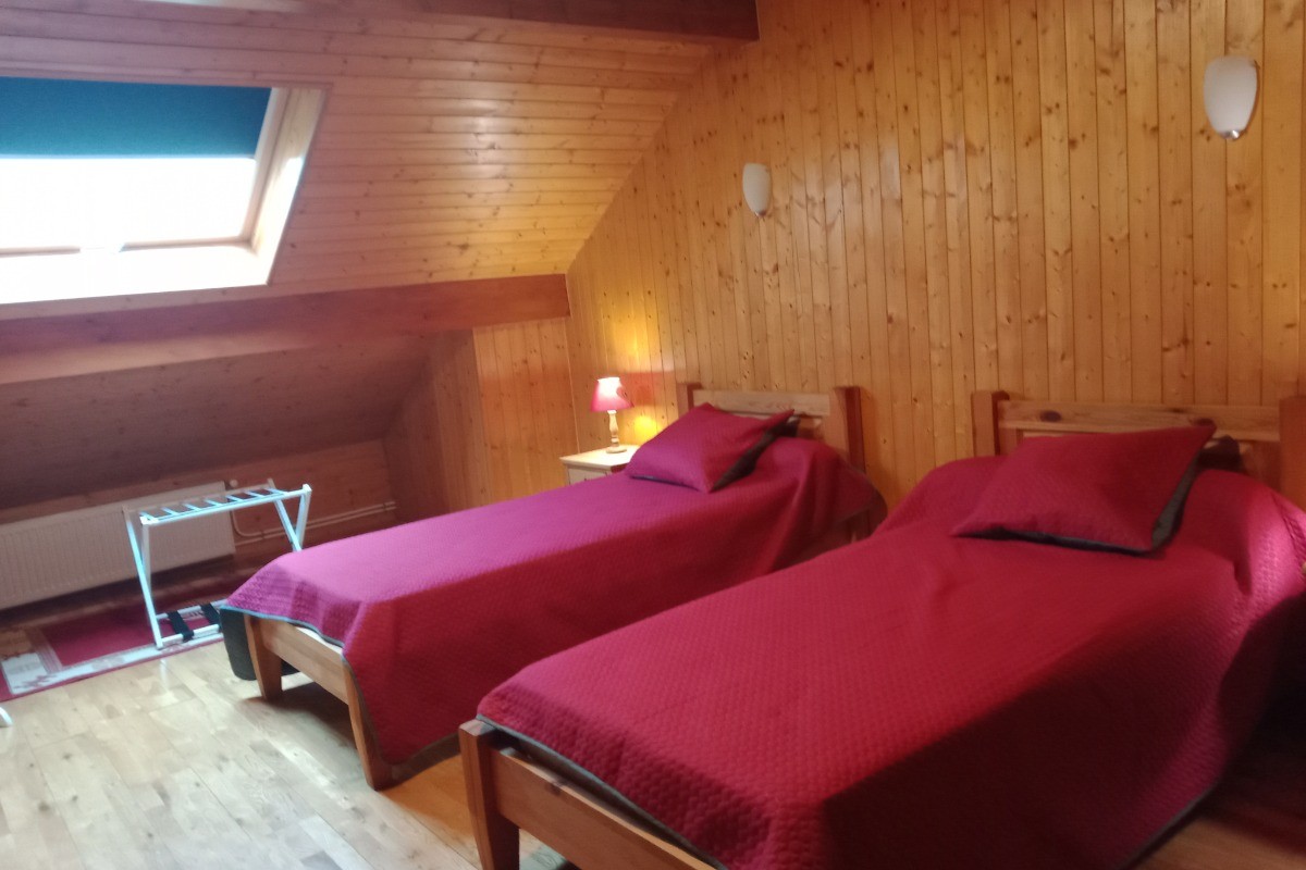 Chambre à l'étage, vue sur le Mont Granier