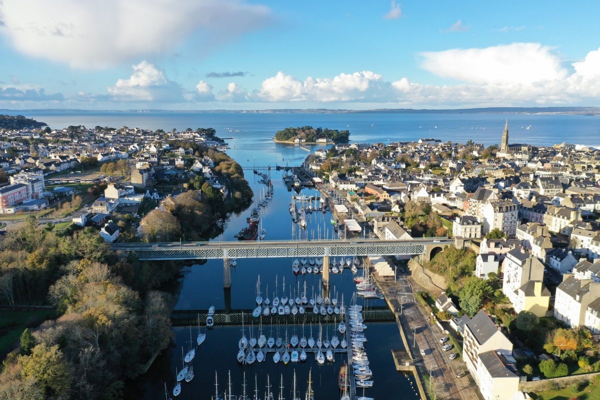 Le Port Rhu et l'Ile Tristan