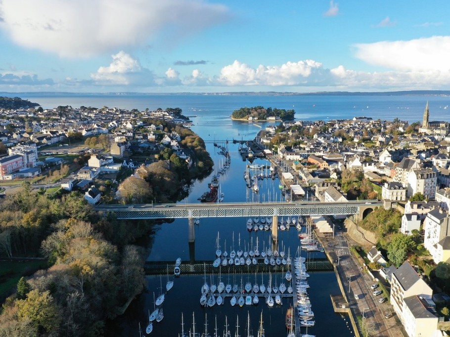 Le Port Rhu et l'Ile Tristan
