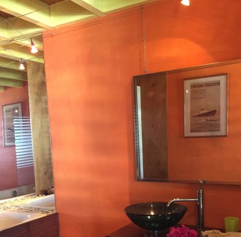 salle de bain et toilettes séparées