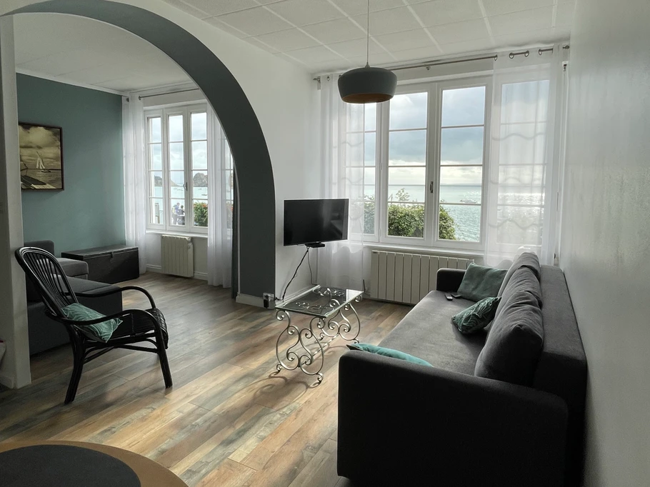 Vue de mer panoramique