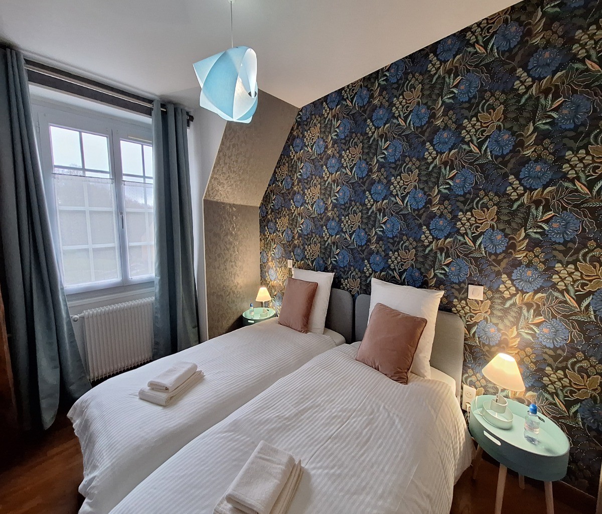 Chambre bleu au 1er étage