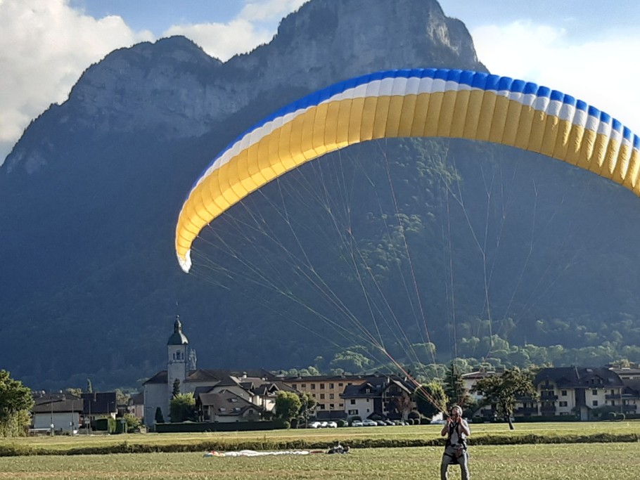 Parapente à Doussard
