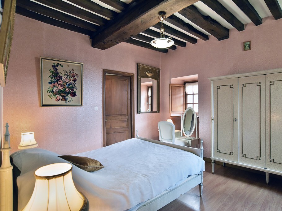 Chambre 2 personnes (lit 140 cm) avec salle de bain et WC communicant