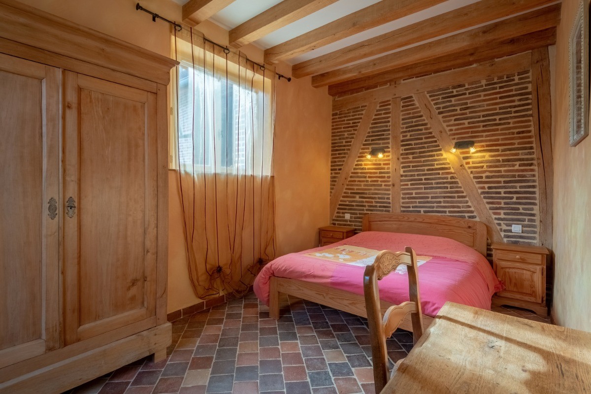 La chambre Soleil de chaux pour 1 à 2 personnes