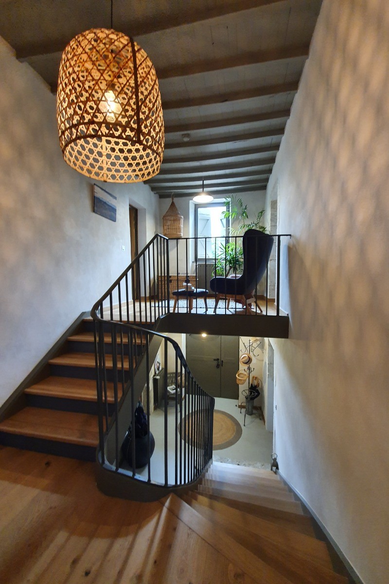 Le hall d'entrée de la demeure
