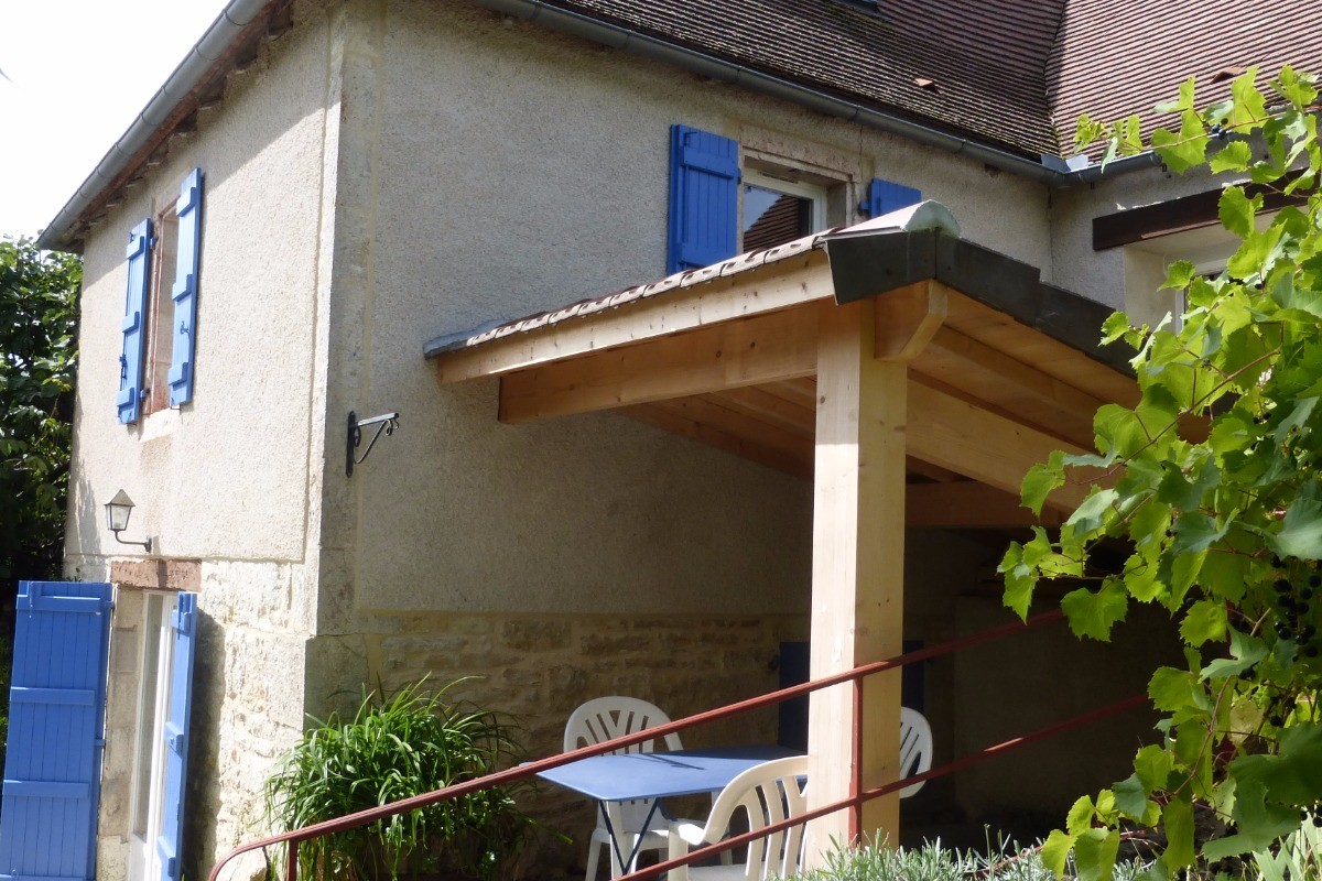 Petite terrasse couverte