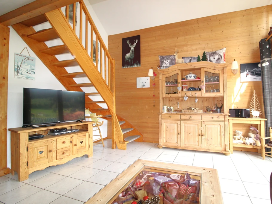 Salon/ séjour - Chalet de la Roche du Page