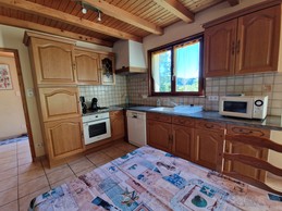 Open-plan kitchen - Gentiane holiday cottage