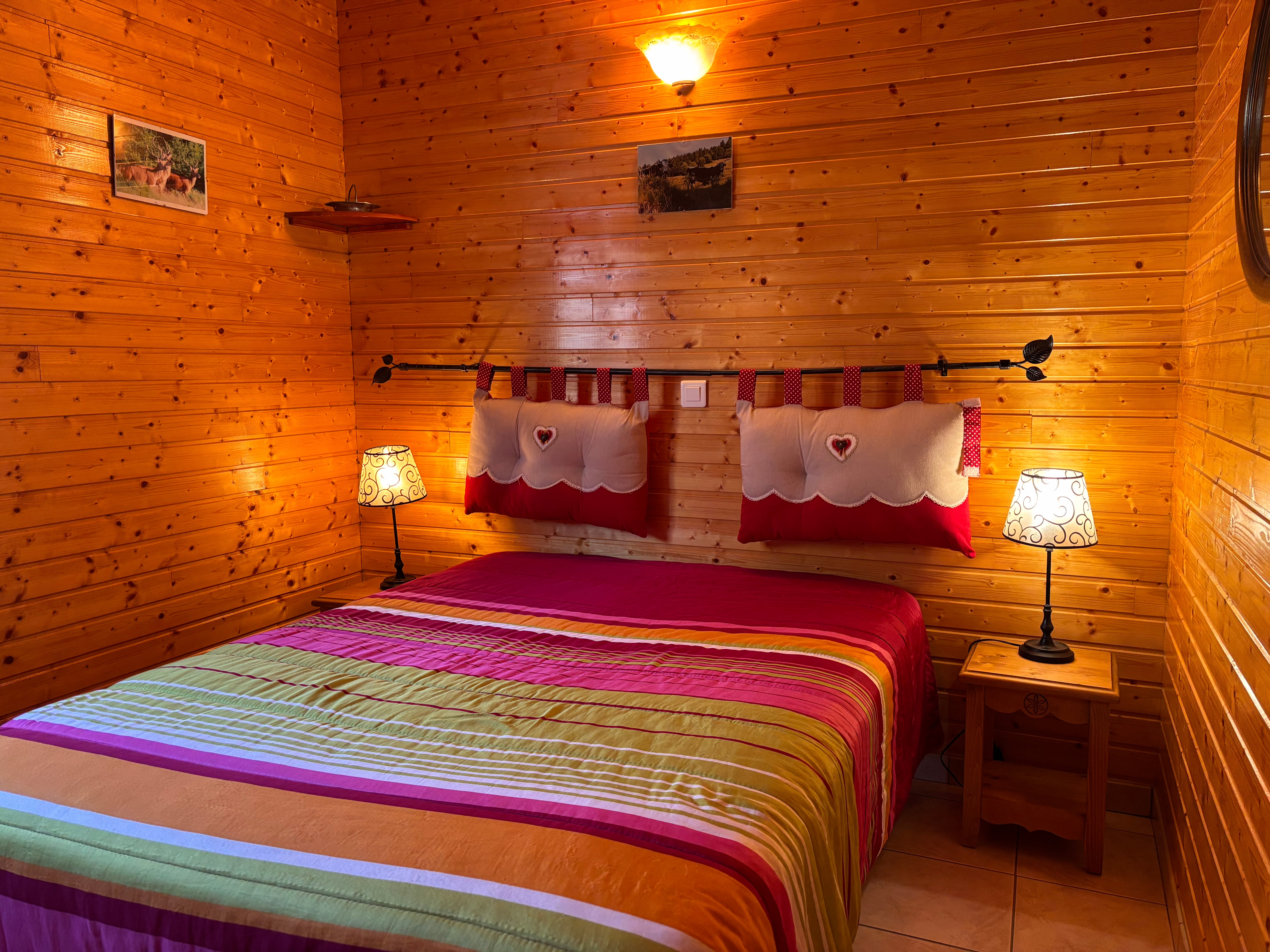 Bedroom 1 - Chalet Le Jauniré - Plainfaing, Vosges