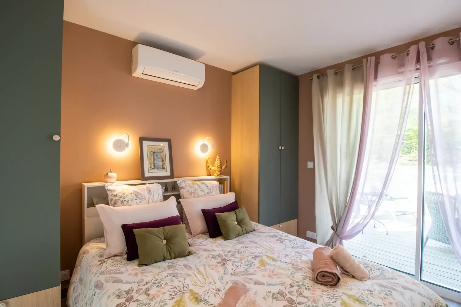 Chambre du gîte Pic épeiche