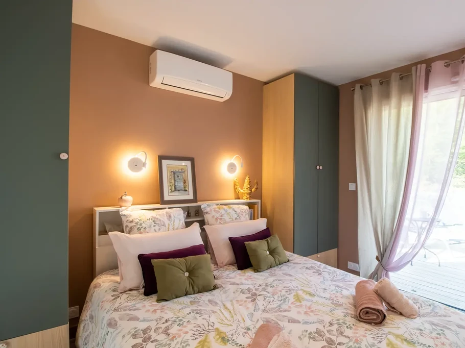 Chambre du gîte Pic épeiche