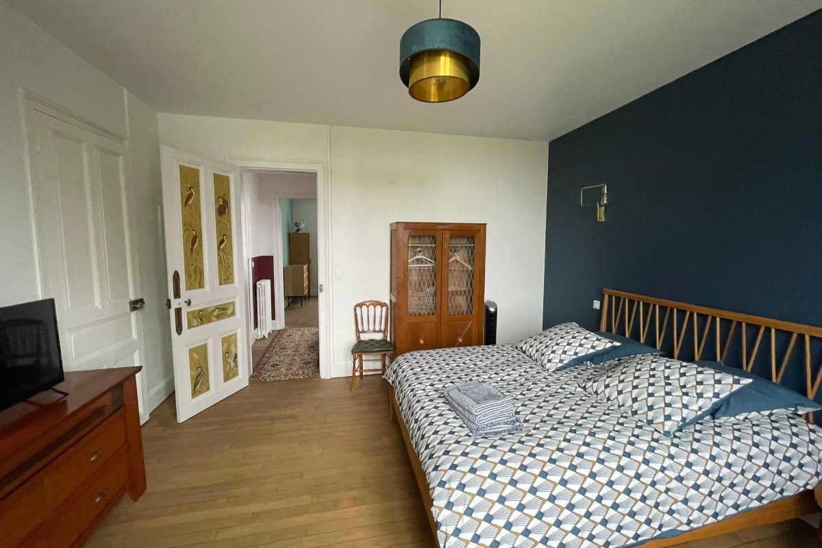 Chambre bleu