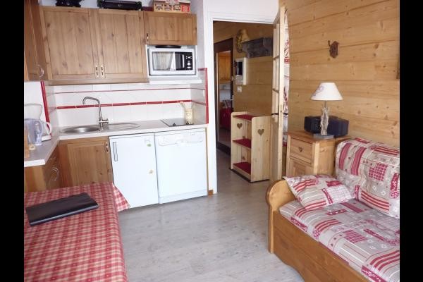 Appartement 2 pièces entièrement rénové, déco montagne, départ skis aux pieds 2 Alpes