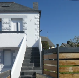 Accès au gîte et au jardin