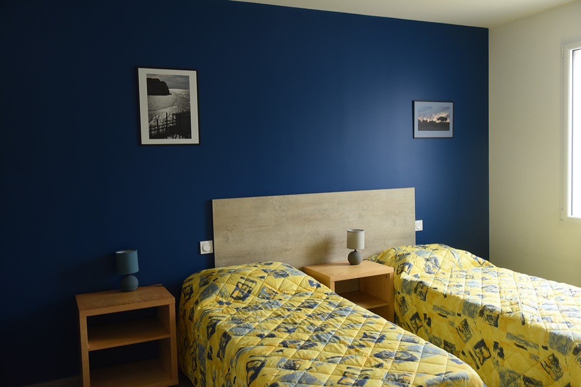 Chambre 2 lits en 90