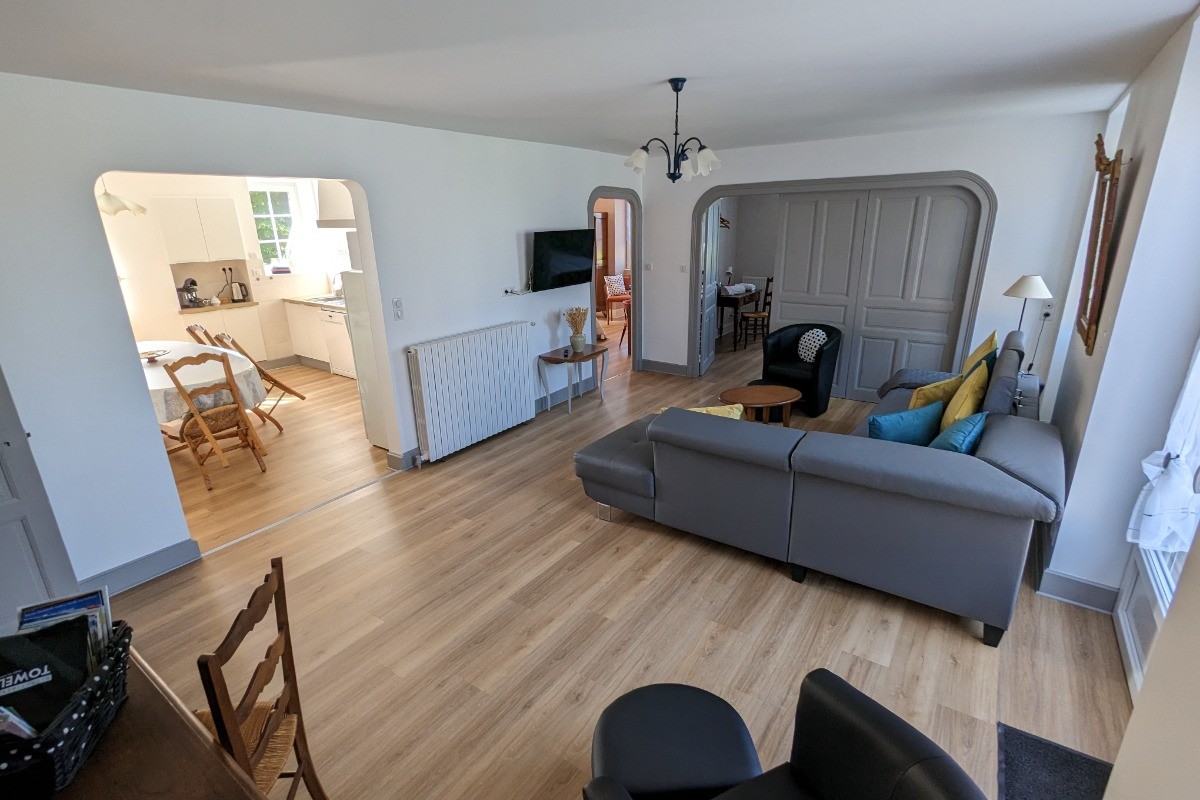 Salon séjour lumineux